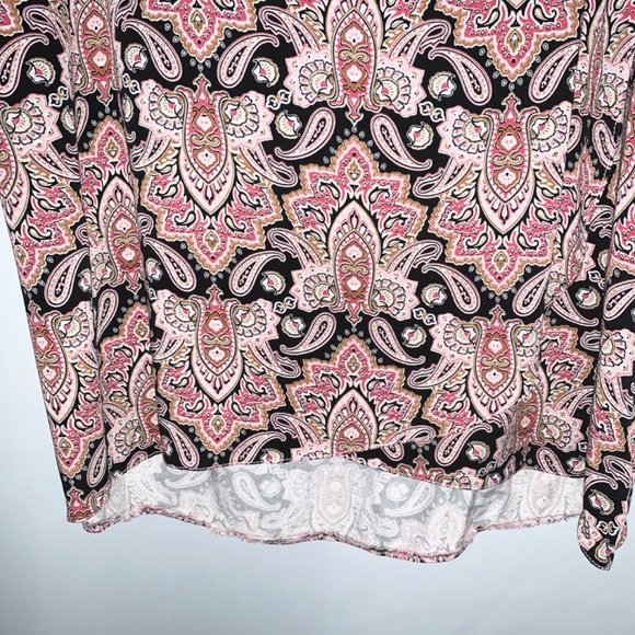 Maurices Paisley Wrap Skirt - Picture 4 of 7